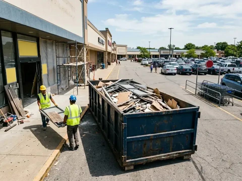 retail-store-renovation-debris-003 — frequently asked questions, Roll-off Dumpster Rentals in Austintown, OH